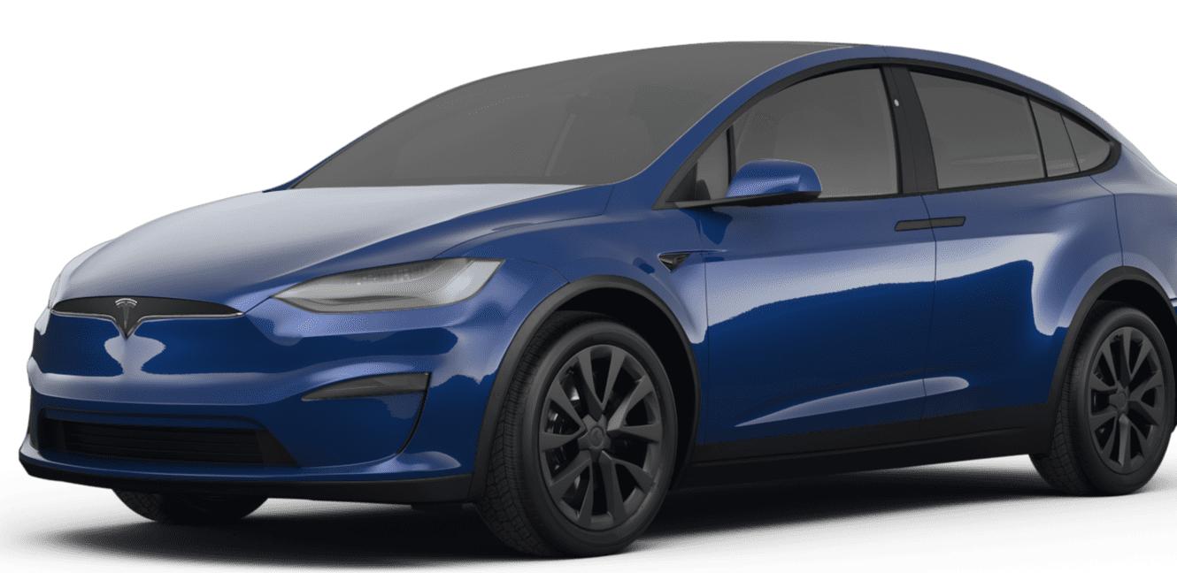 TESLA MODEL X 2022 7SAXCBE68NF330222 image